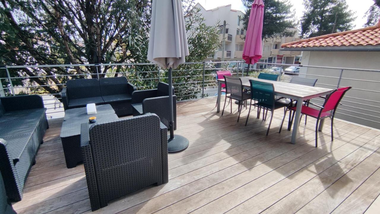 Villa Papillon***. Location Appartement 1Er Etage. Ронс-ле-Бен Экстерьер фото